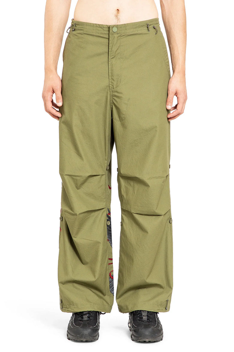 Crow and Heron Loose Pants - Antonioli.eu