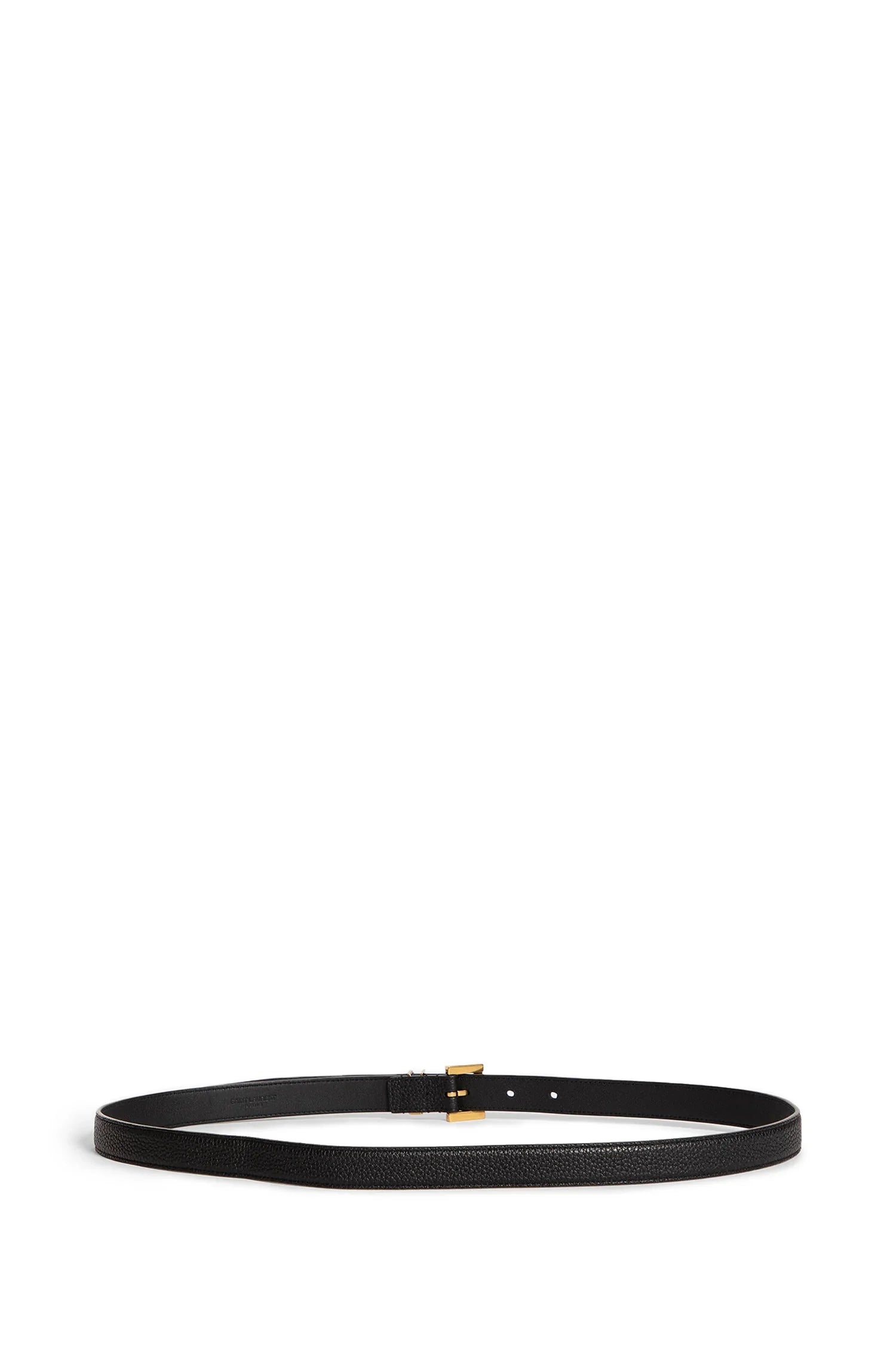 Grained leather Cassandre thin belt - Antonioli.eu