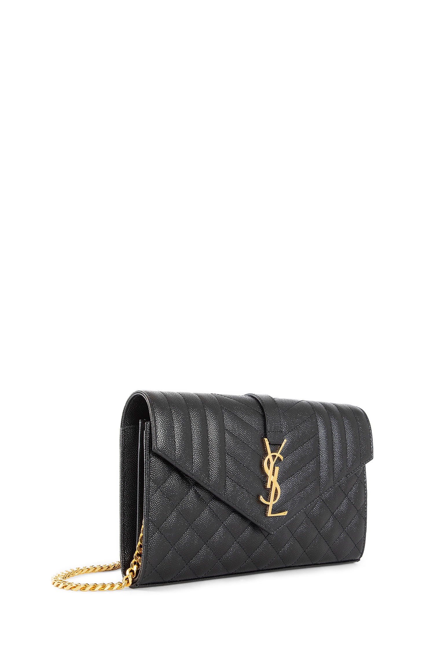 Cassandre Chain Wallet in Grain de Poudre - Antonioli.eu