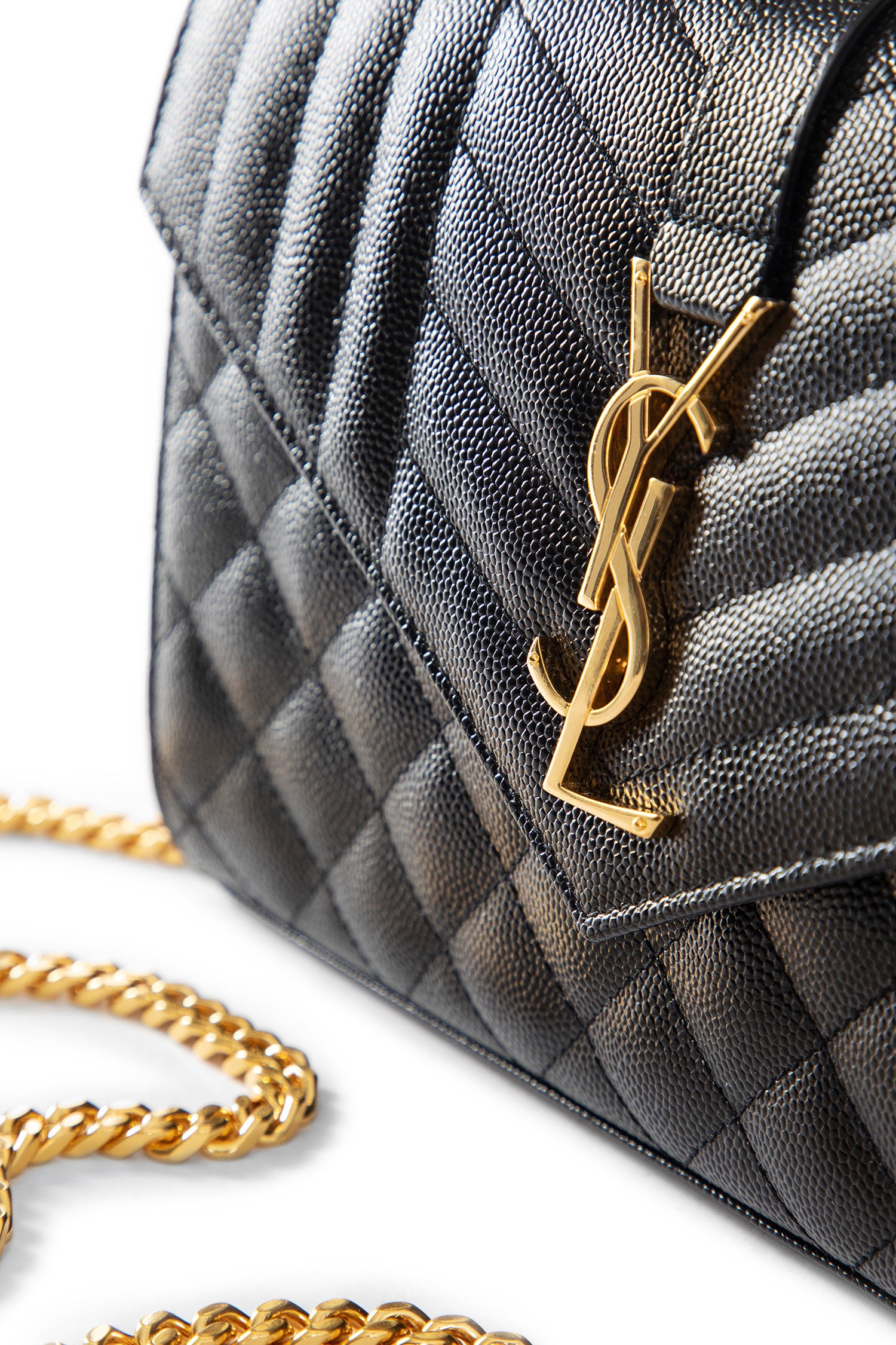 Cassandre Chain Wallet in Grain de Poudre - Antonioli.eu