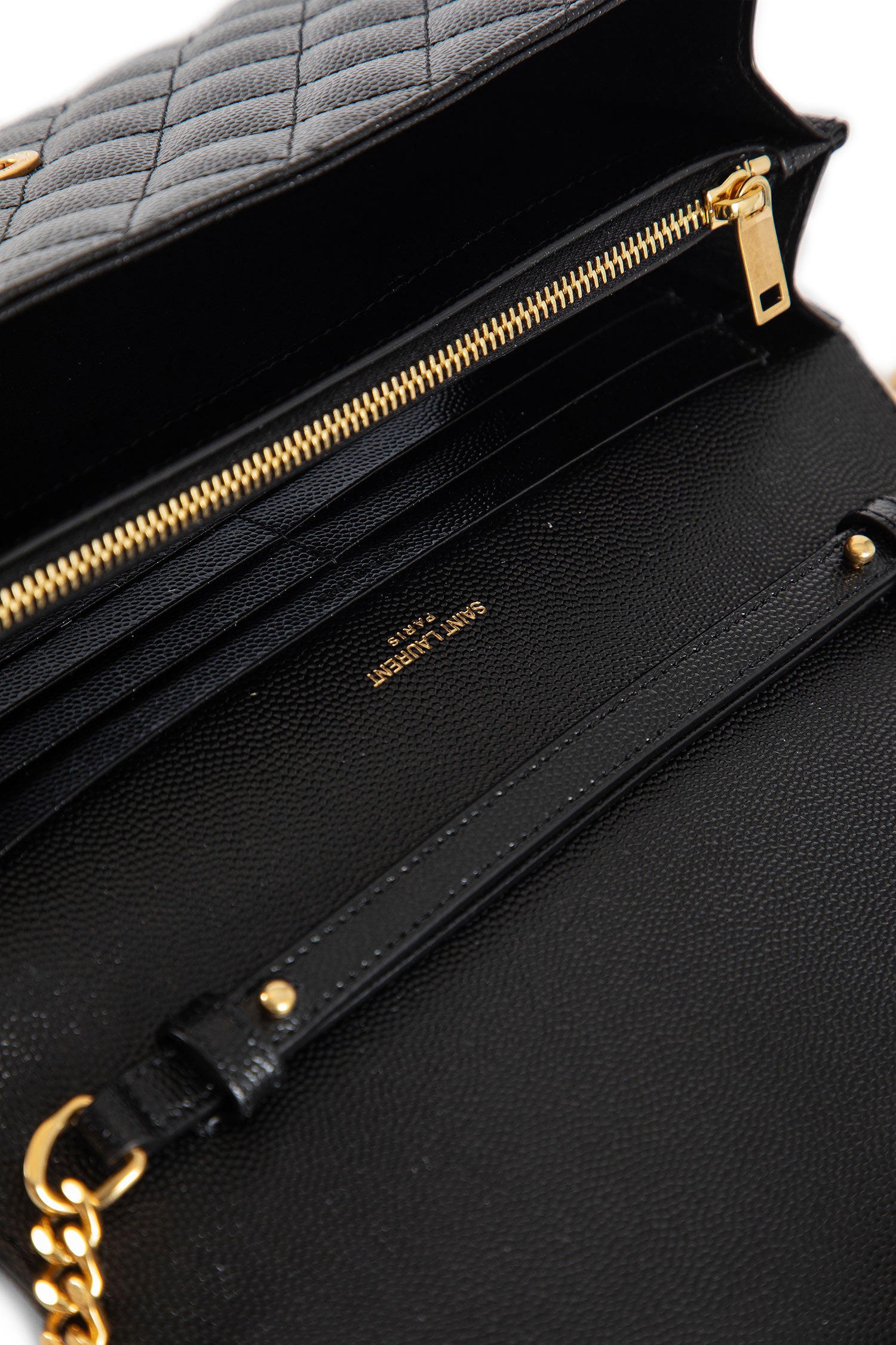 Cassandre Chain Wallet in Grain de Poudre - Antonioli.eu