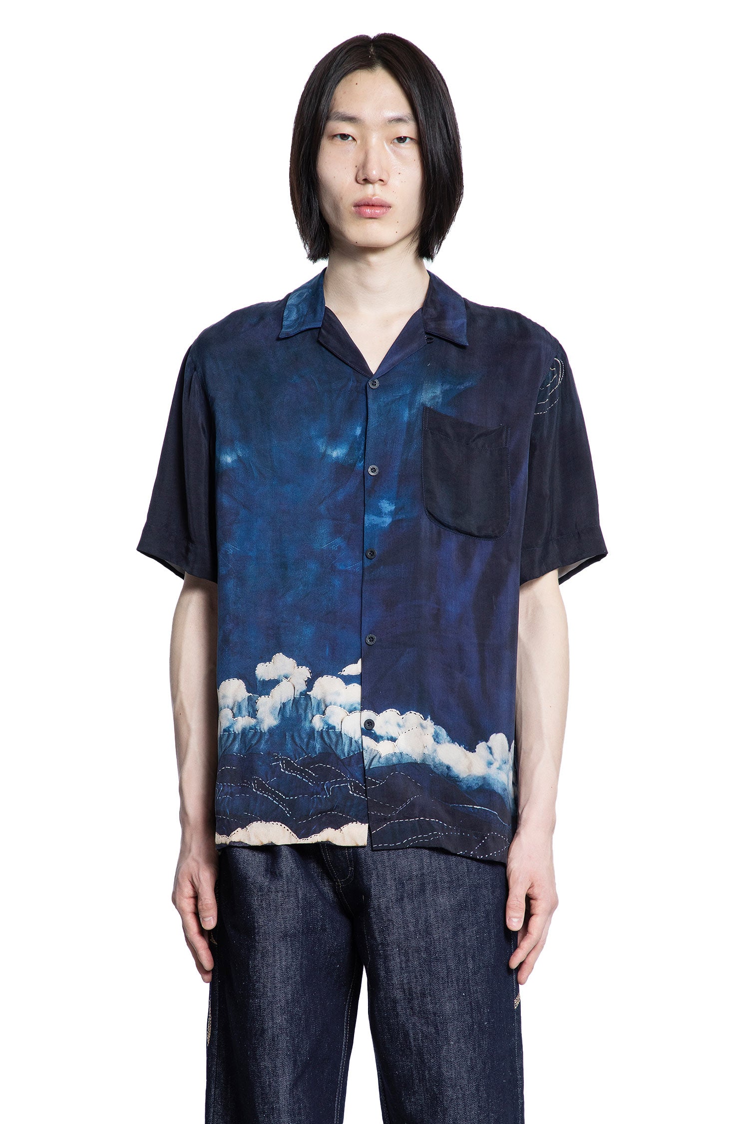 6060 Boro Crane Shirt