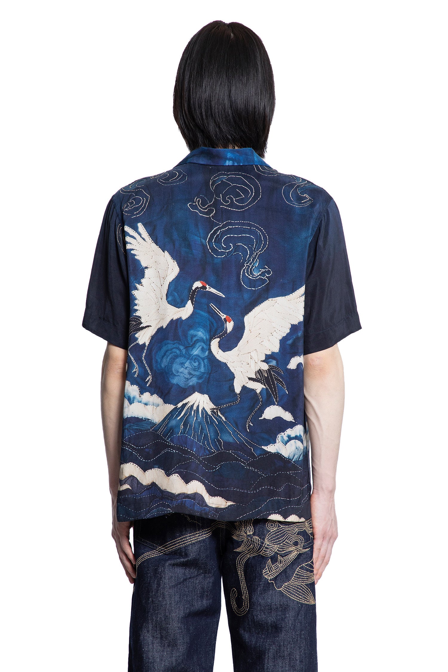 6060 Boro Crane Shirt