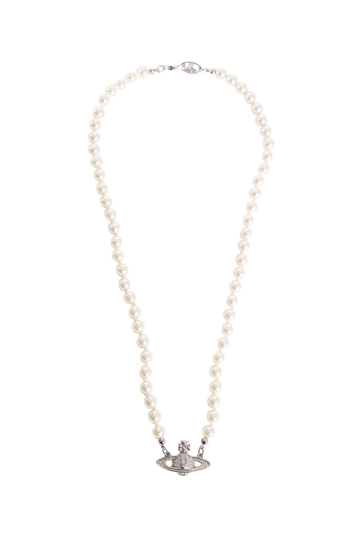 One Row Pearl Drop Necklace - Antonioli.eu