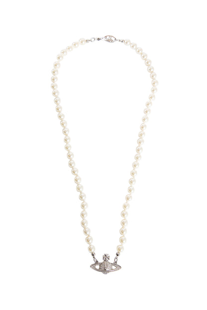 One Row Pearl Drop Necklace - Antonioli.eu