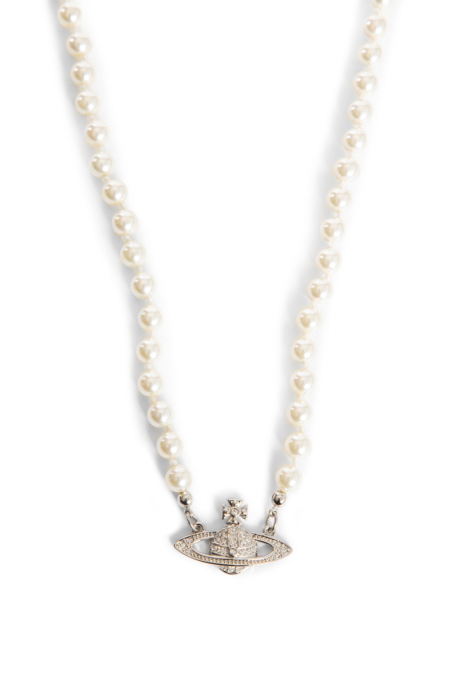 One Row Pearl Drop Necklace - Antonioli.eu