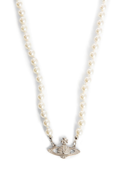 One Row Pearl Drop Necklace - Antonioli.eu