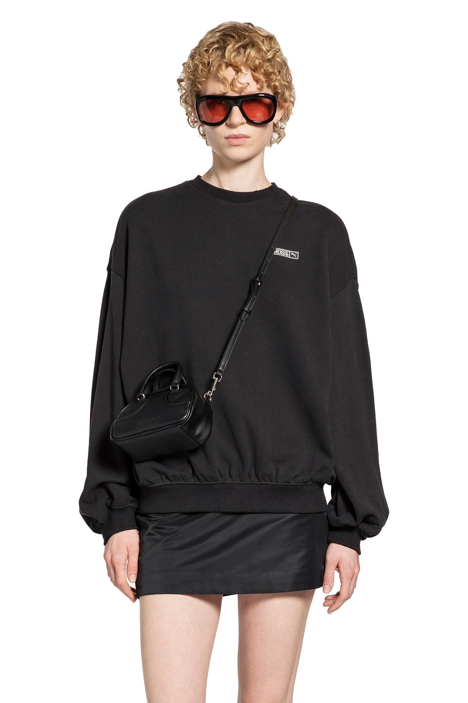 Rosé Collaboration Oversize Sweatshirt - Antonioli.eu
