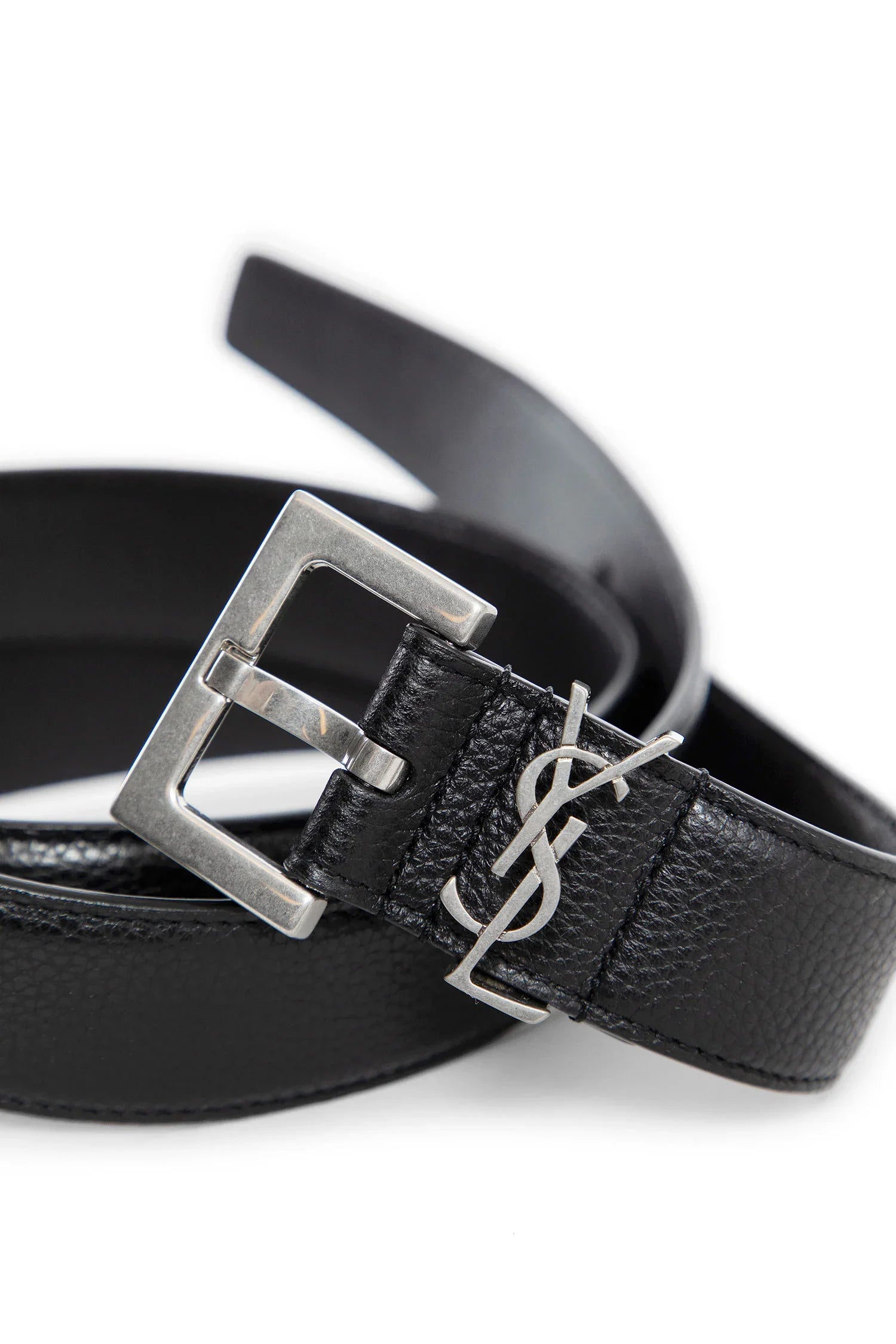 Cassandre Belt in Grained Leather - Antonioli.eu
