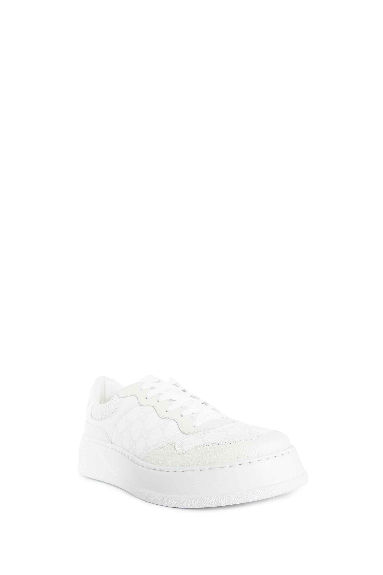 White and grey GG Supreme canvas - Antonioli.eu