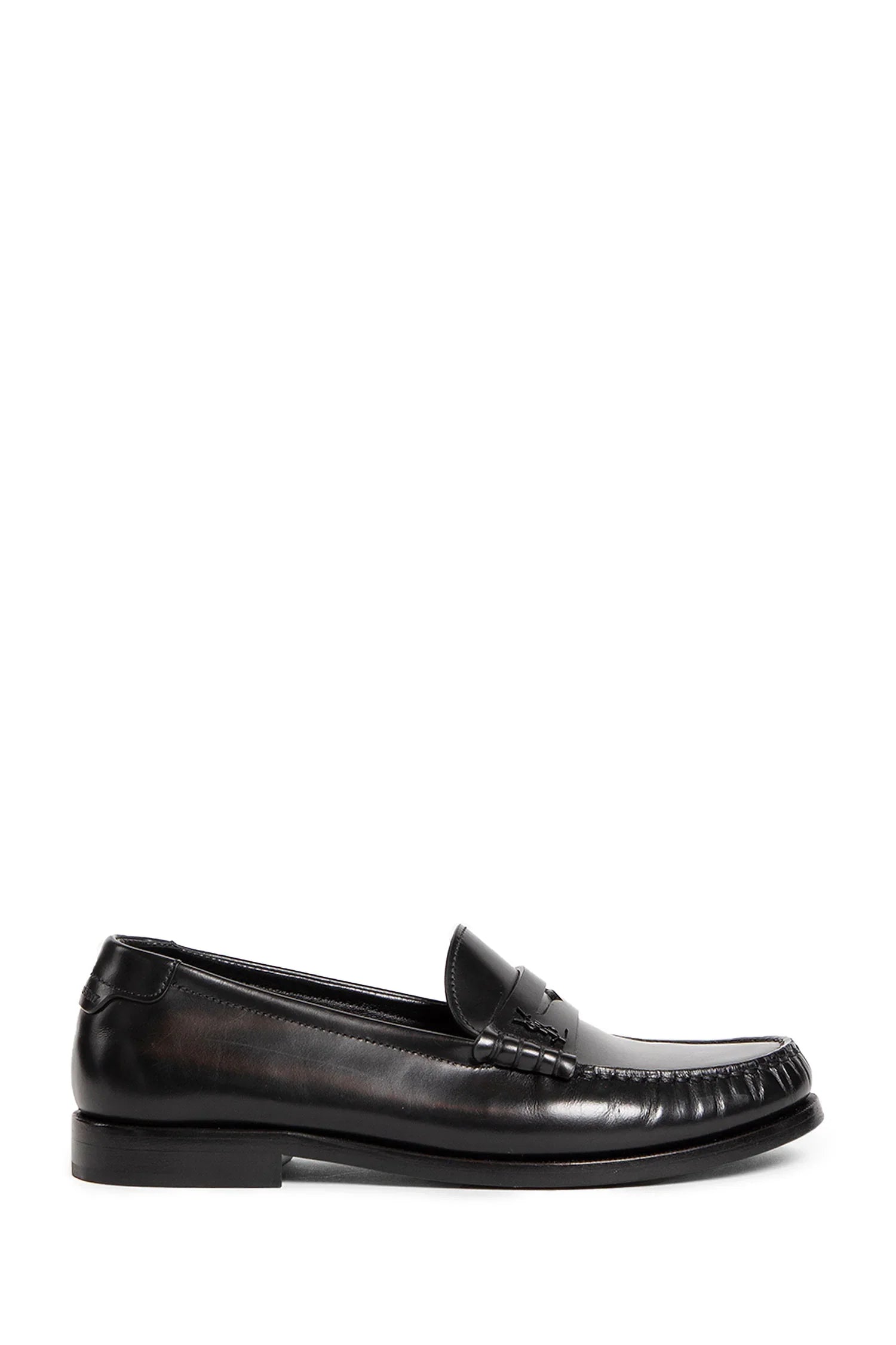SAINT LAURENT WOMAN BLACK FLATS - Antonioli.eu