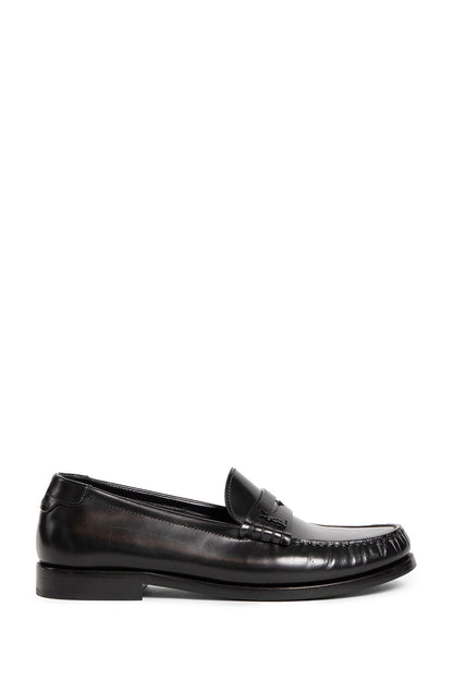 SAINT LAURENT WOMAN BLACK FLATS - Antonioli.eu
