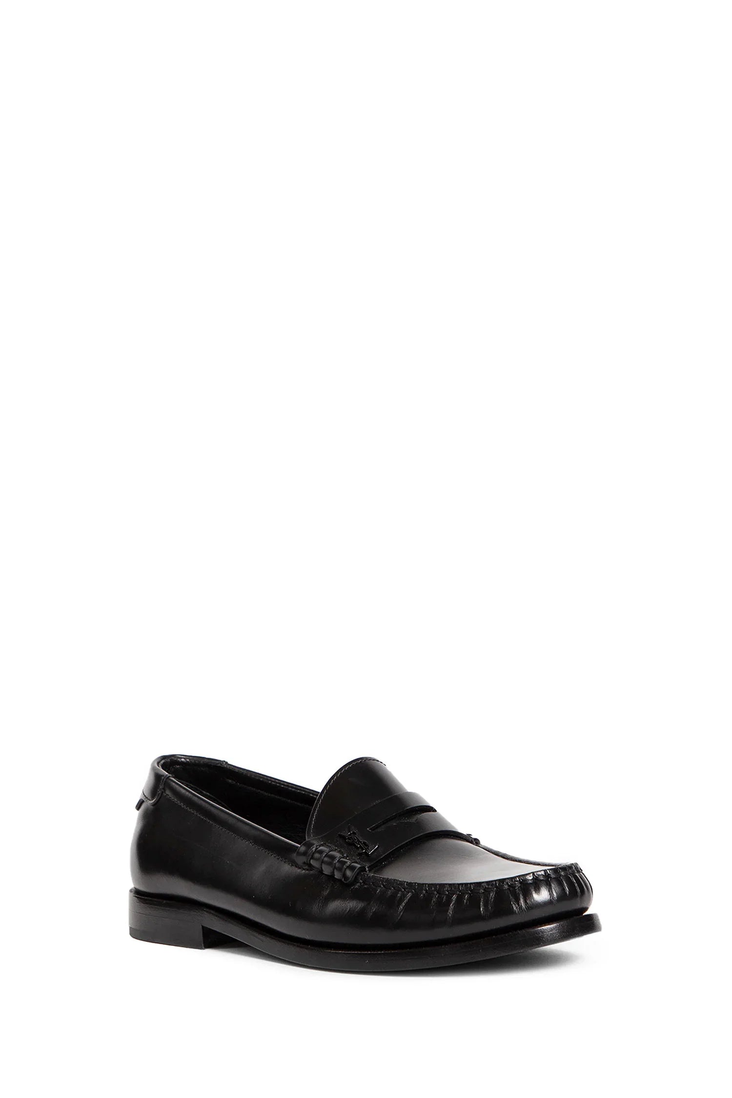 SAINT LAURENT WOMAN BLACK FLATS - Antonioli.eu