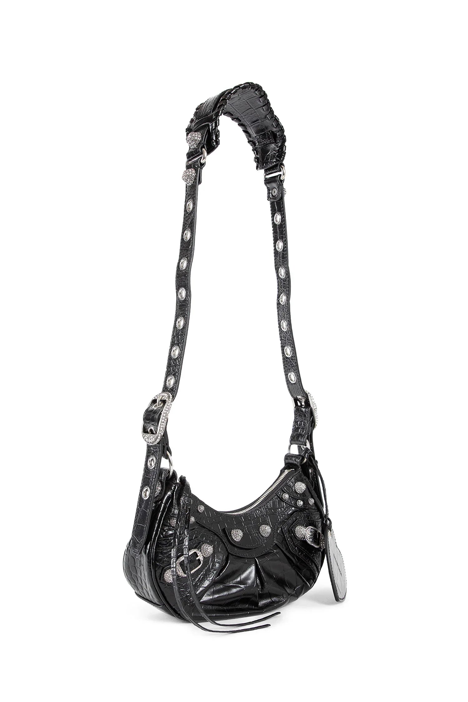BALENCIAGA WOMAN BLACK CROSSBODY BAGS - Antonioli.eu