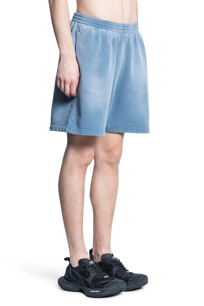 BALENCIAGA MAN BLUE SHORTS & SKIRTS - Antonioli.eu