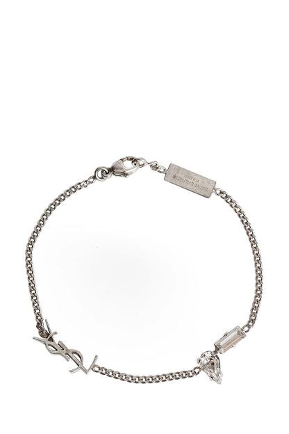 Cassandre chain bracelet in metal and rhinestone - Antonioli.eu