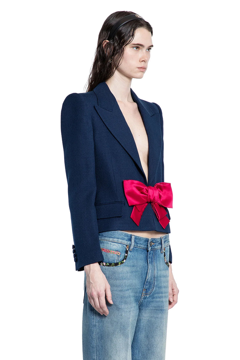 VALENTINO WOMAN BLUE BLAZERS - Antonioli.eu