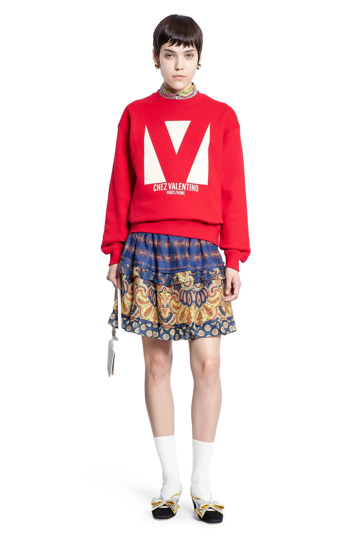 Chez Valentino Cotton Sweatshirt - Antonioli.eu