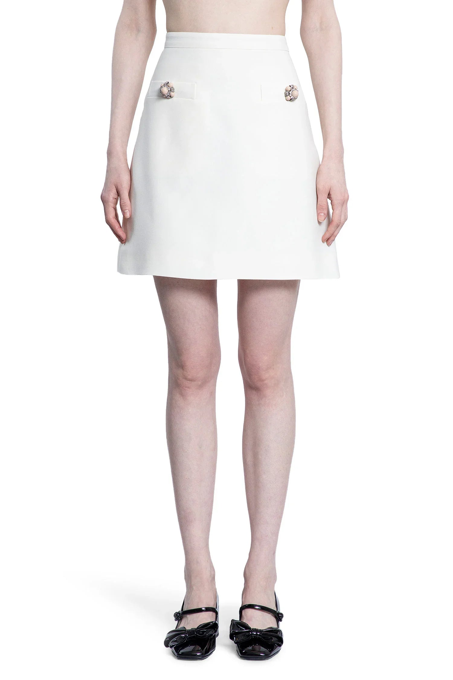 Crêpe Couture Skirt - Antonioli.eu