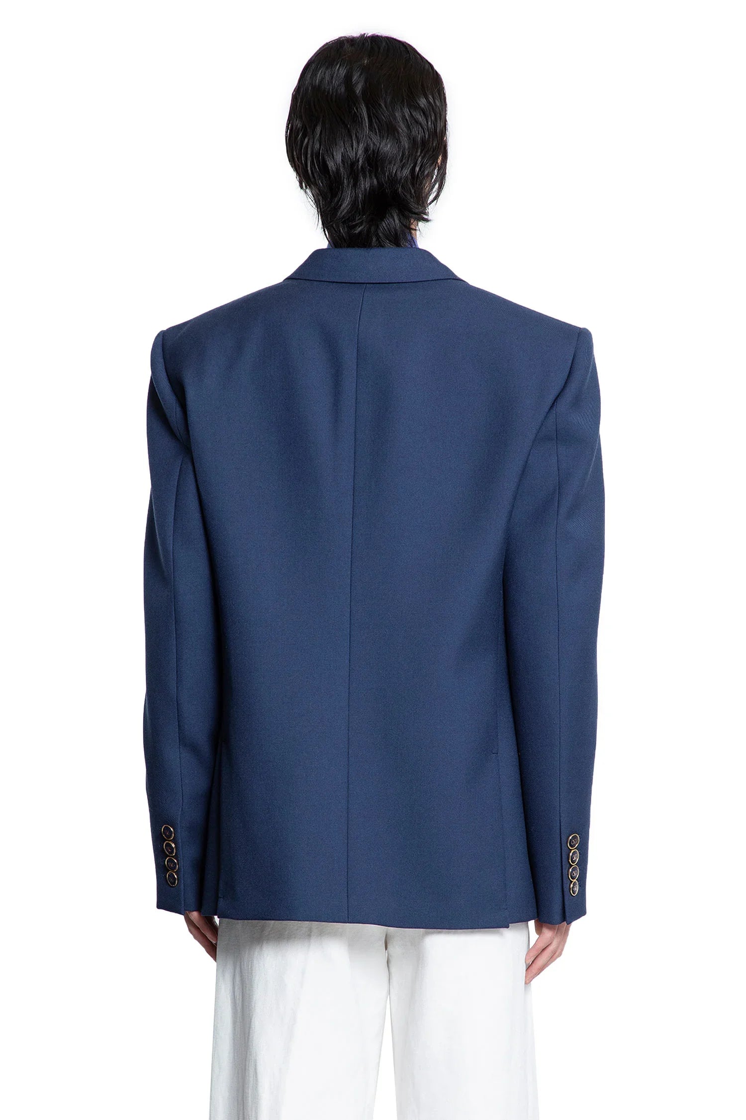 Wool Gabardine Blazer - Antonioli.eu