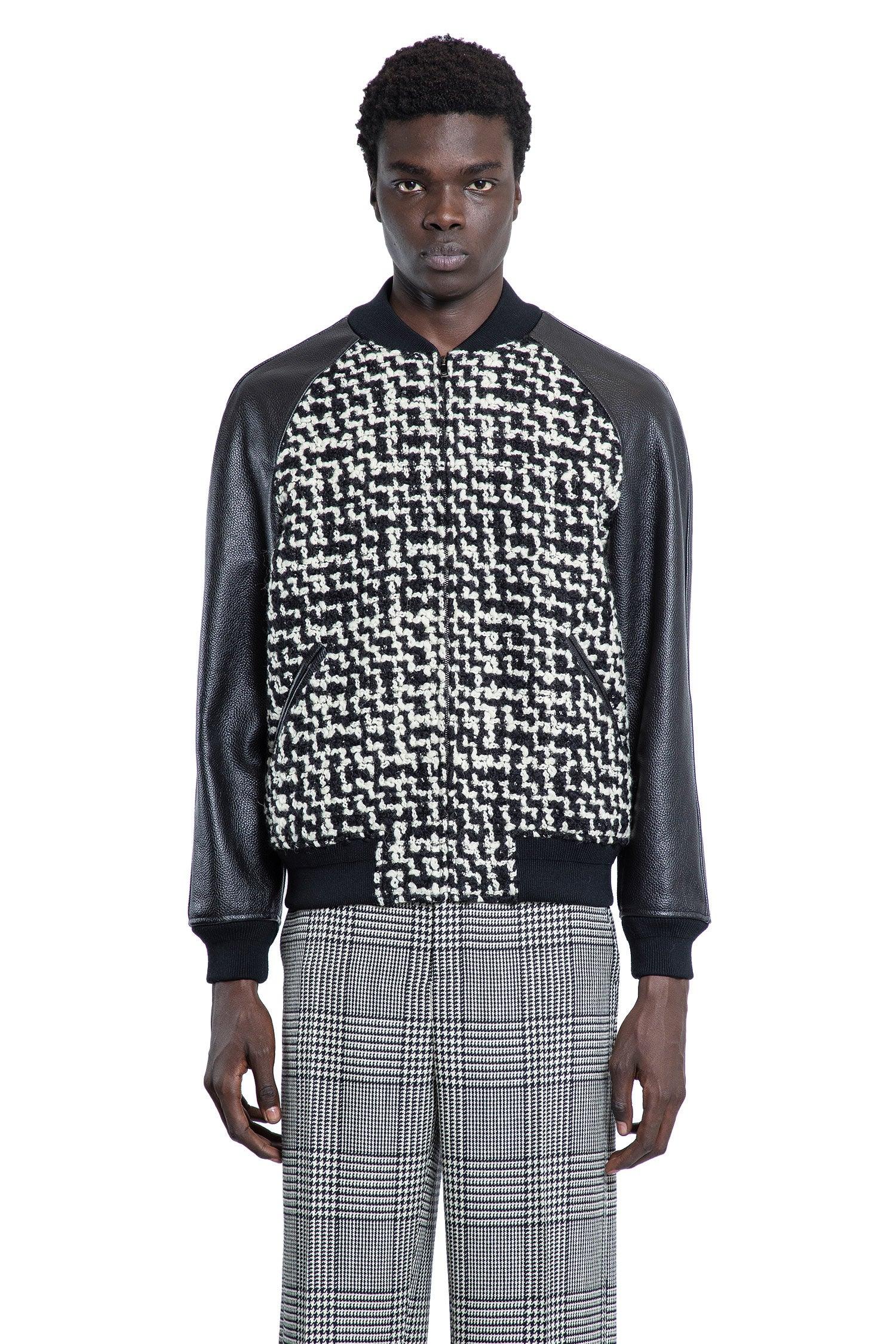 Chez Valentino Wool Tweed Bomber Jacket - Antonioli.eu