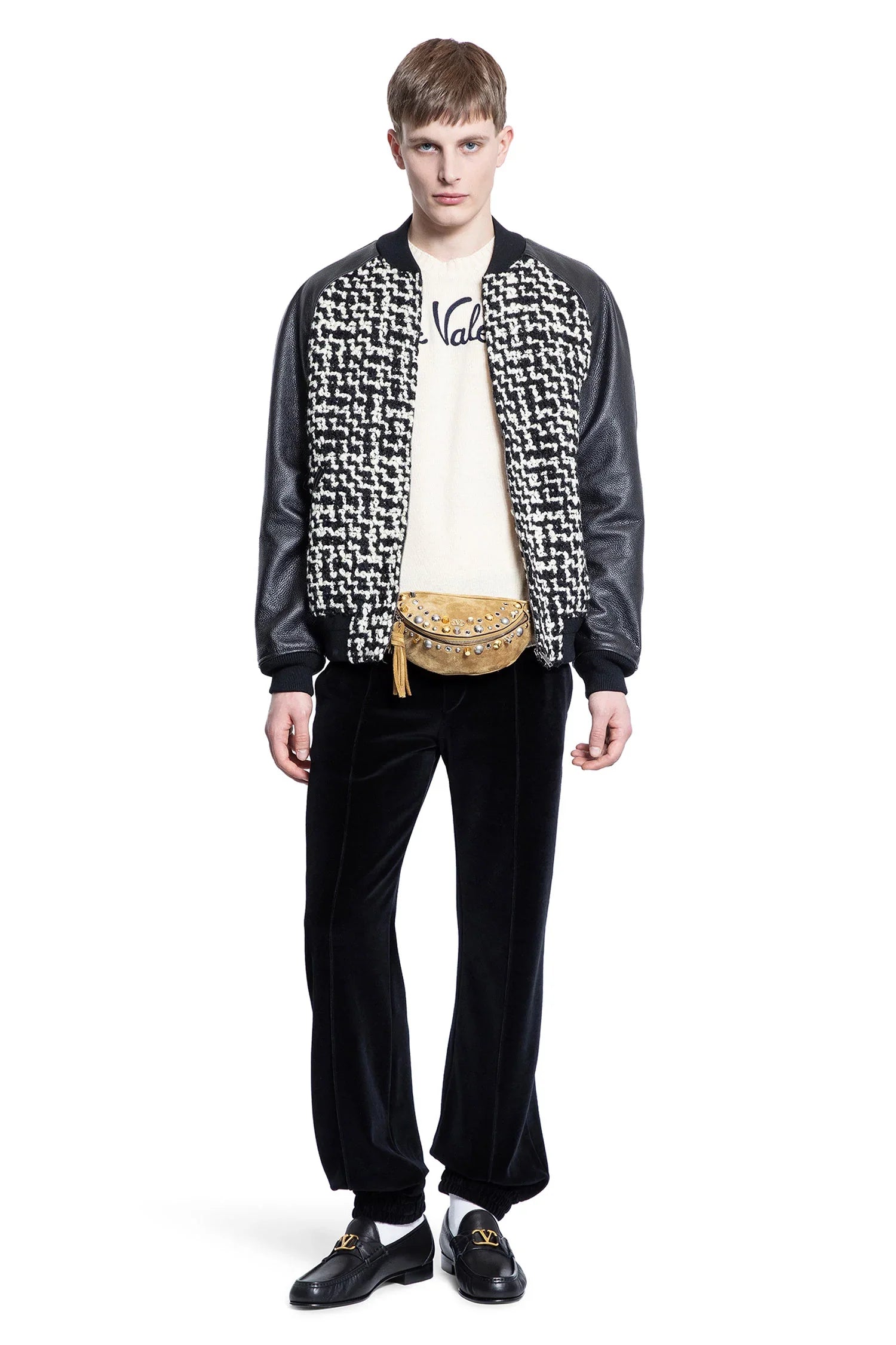 VALENTINO MAN OFF-WHITE KNITWEAR - Antonioli.eu