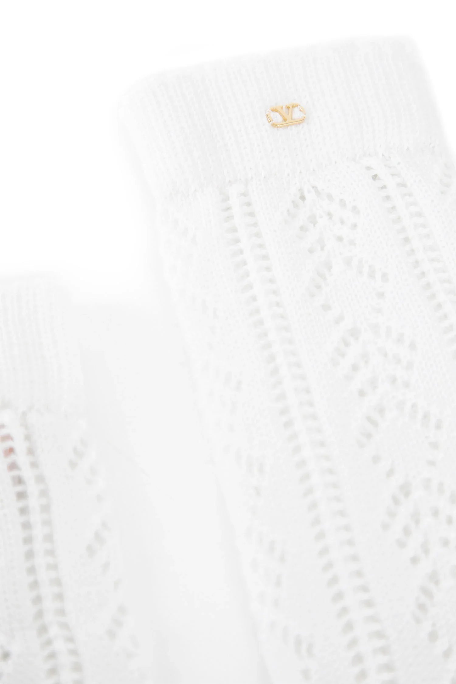VLogo Cotton Openwork Socks - Antonioli.eu