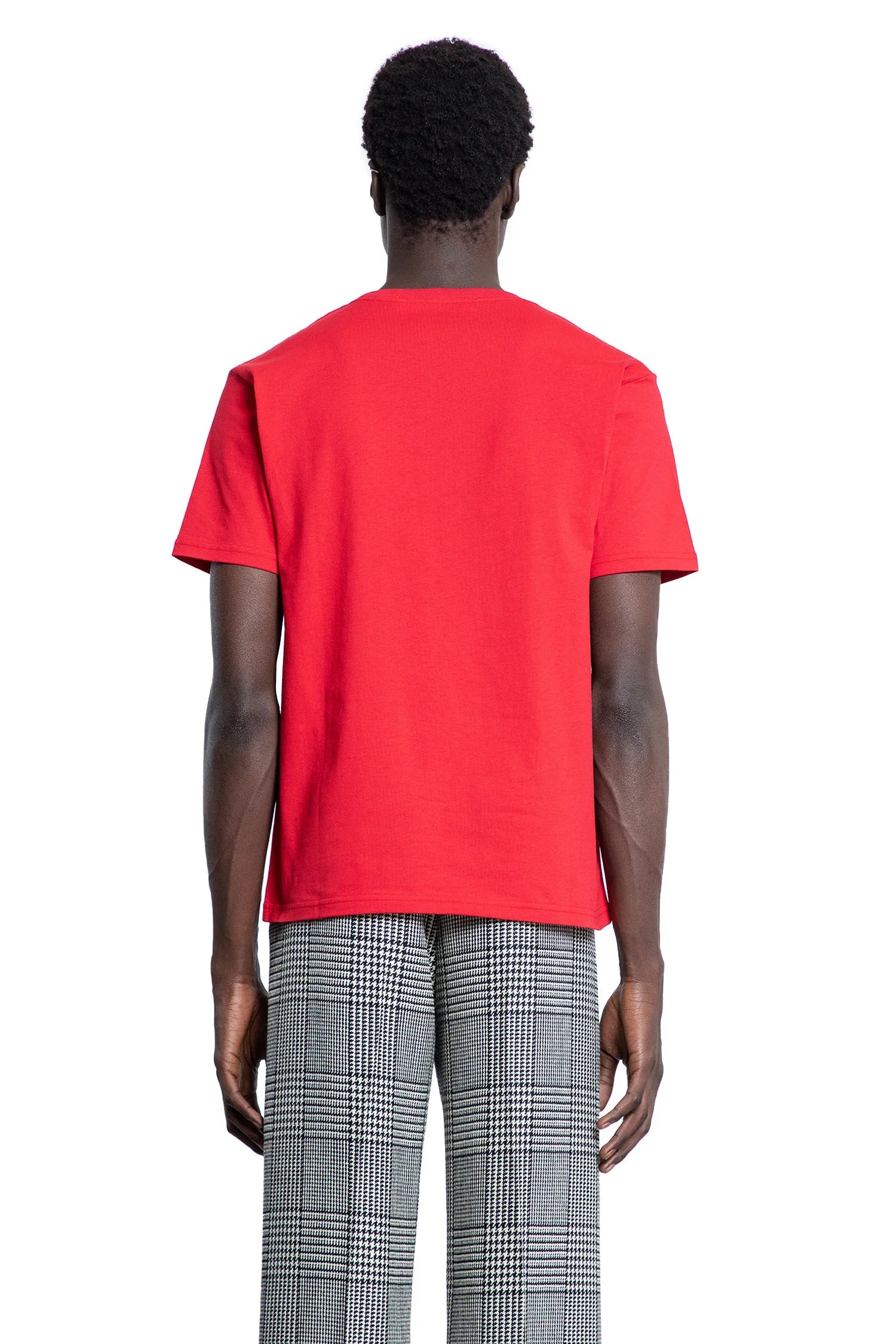 cotton T-shirt with Chez Valentino print - Antonioli.eu