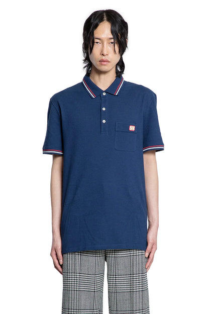 Tipped VLogo Pocket Polo Shirt - Antonioli.eu