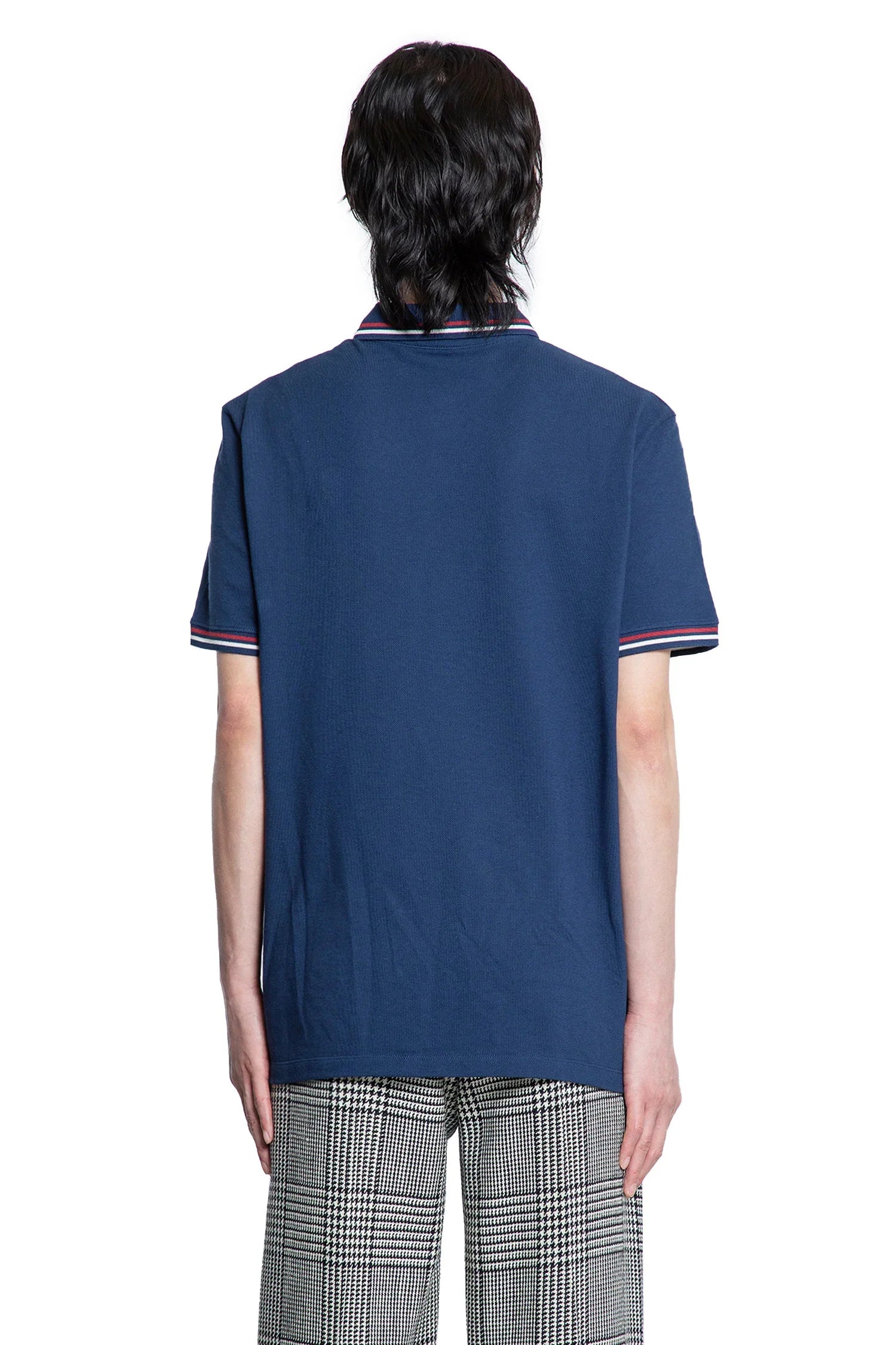 Tipped VLogo Pocket Polo Shirt - Antonioli.eu