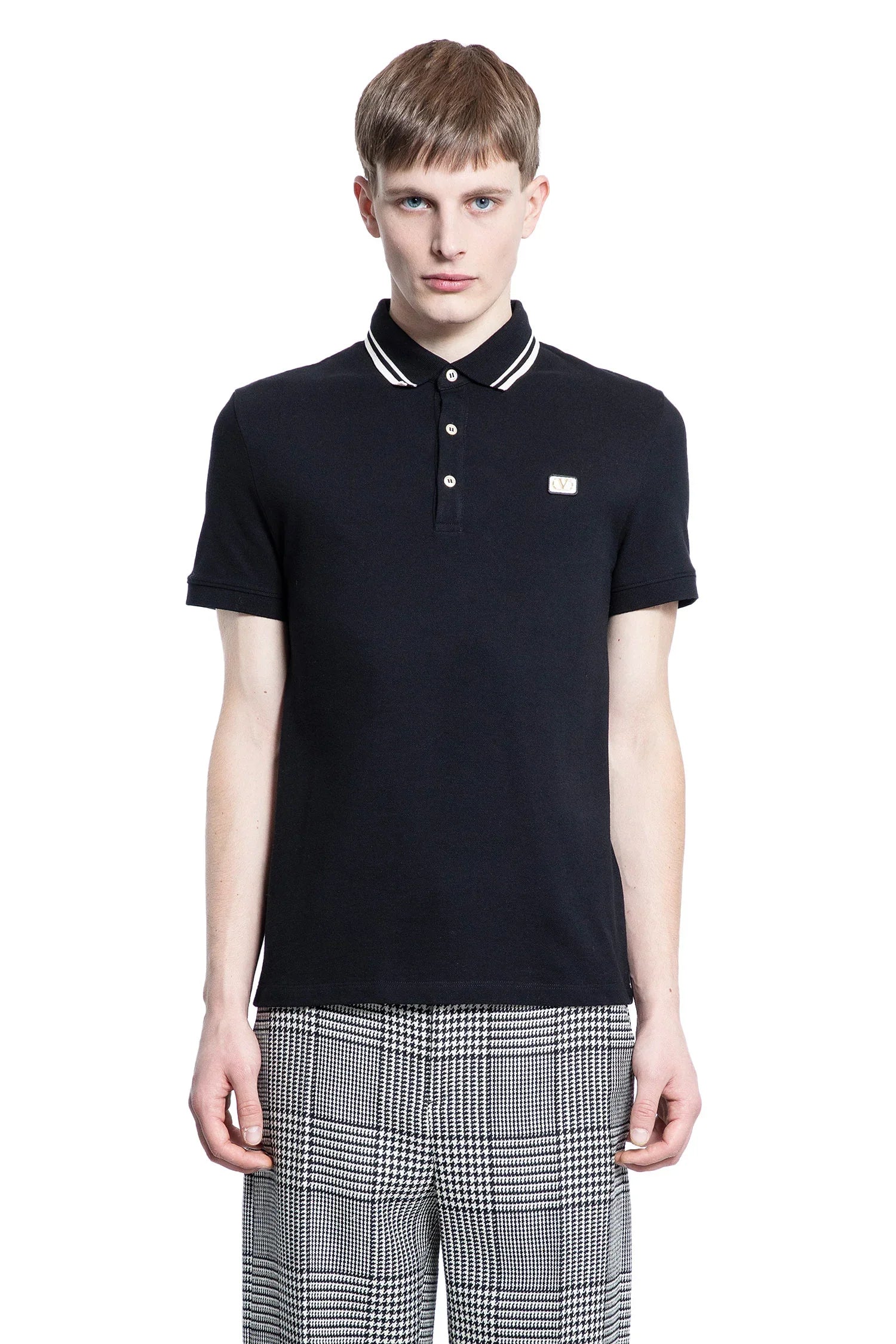 Tipped VLogo Polo Shirt - Antonioli.eu