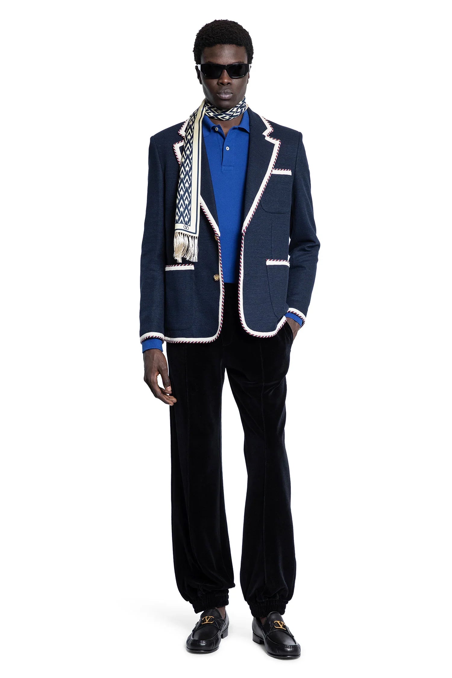VLogo Long Sleeve Polo Shirt - Antonioli.eu