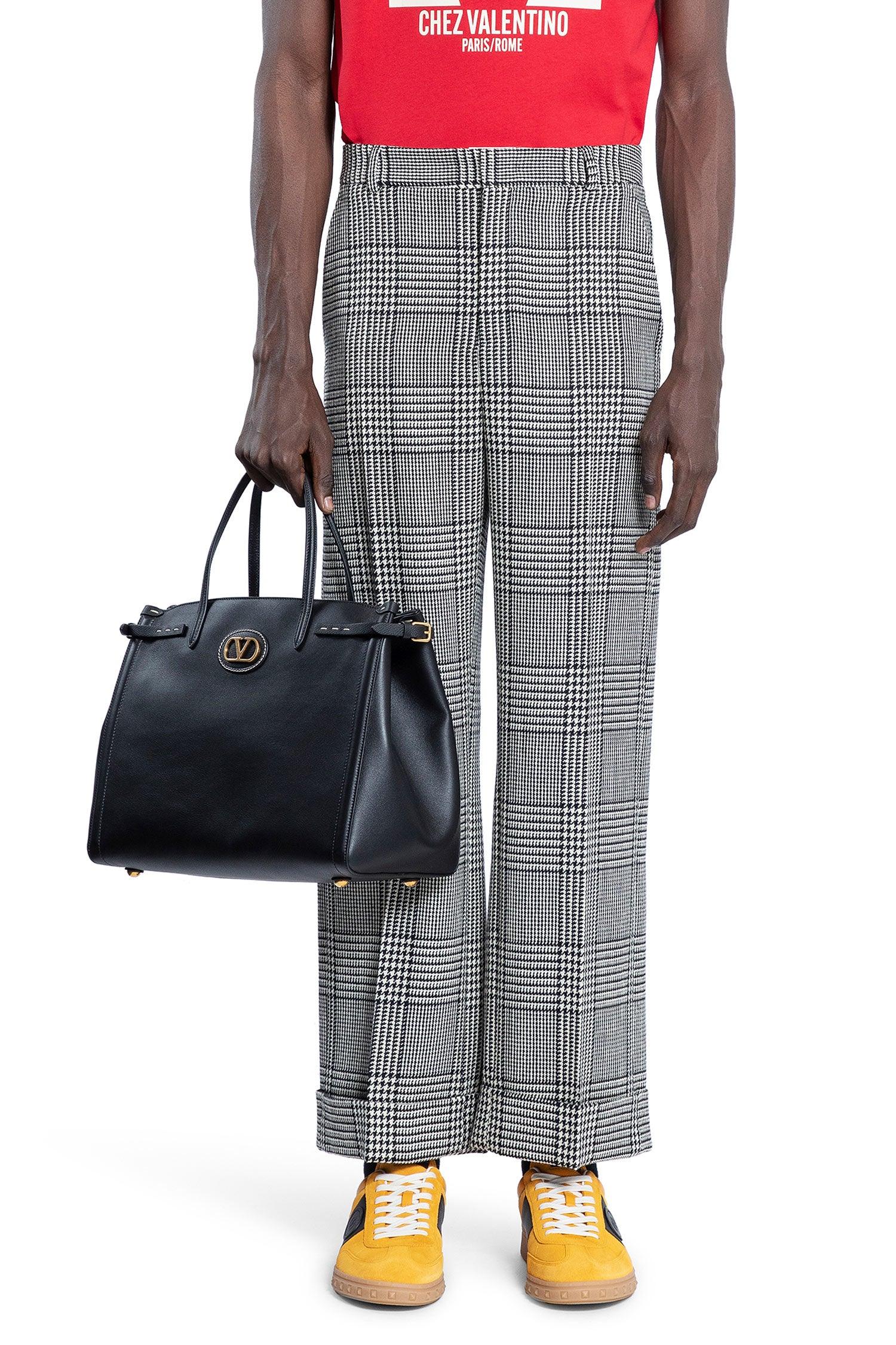 Prince Of Wales Check Turn-Up Trousers - Antonioli.eu