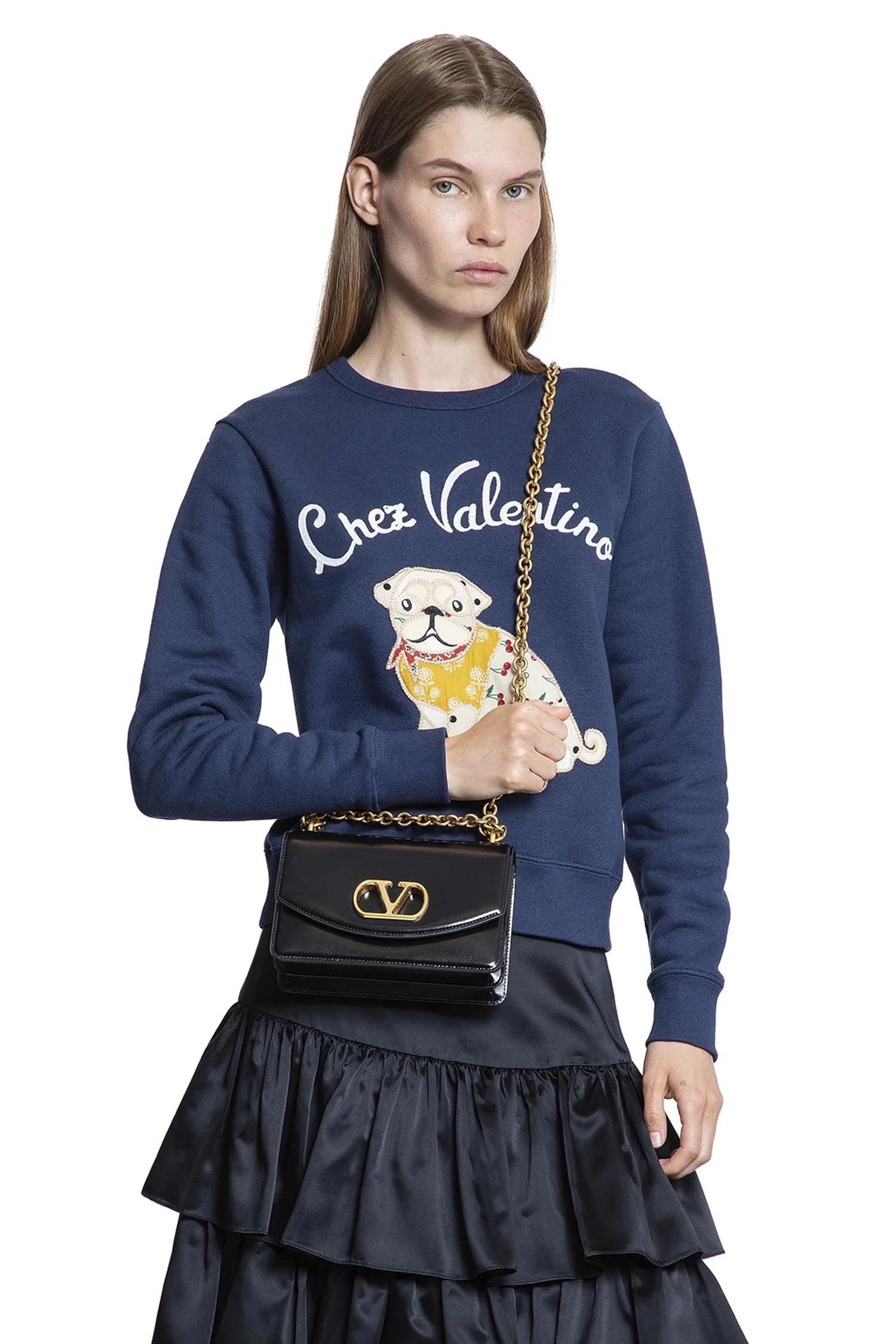 Vain Small Shoulder bag in Shiny Calfskin - Antonioli.eu
