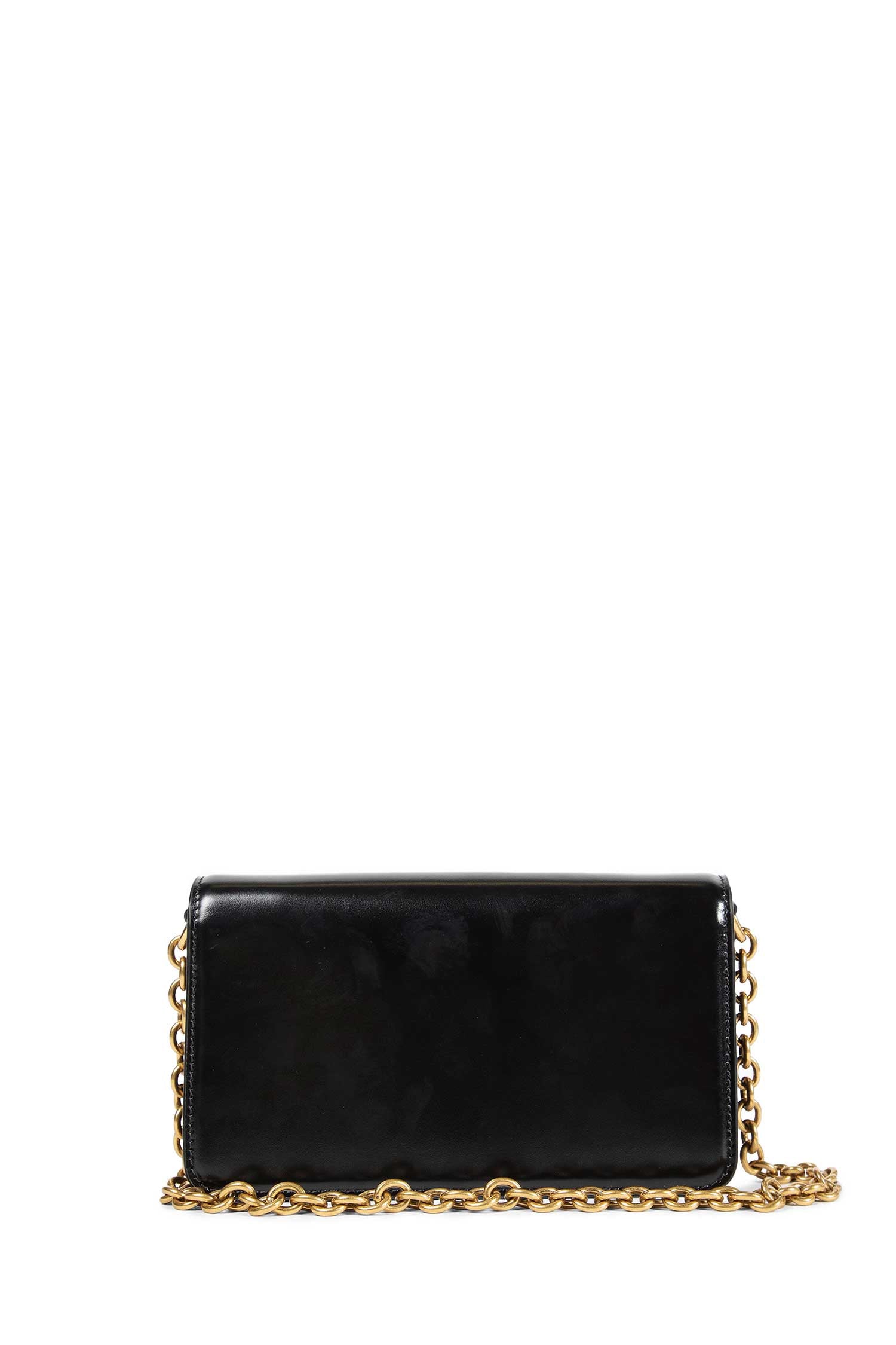 VALENTINO WOMAN BLACK CLUTCHES & POUCHES