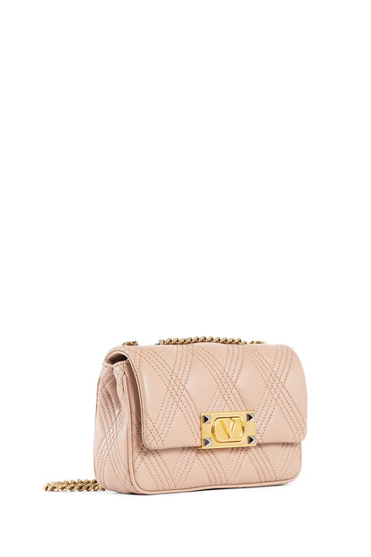 Quiltie 67 small shoulder bag with chain in nappa leather - Antonioli.eu