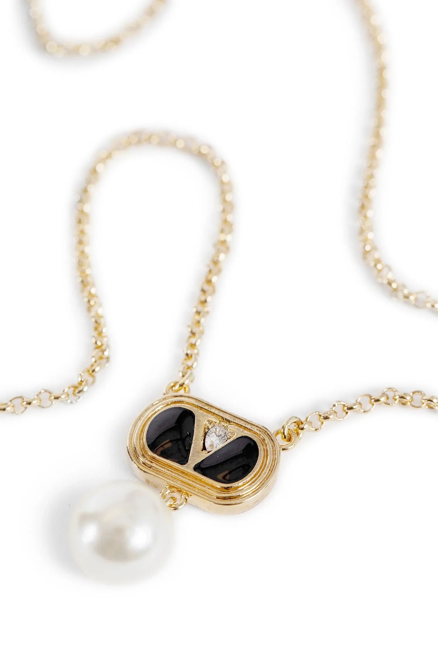 Enamelled Vlogo necklace - Antonioli.eu