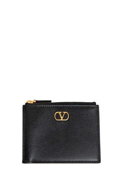 VLogo Signature Grainy Calfskin Wallet - Antonioli.eu