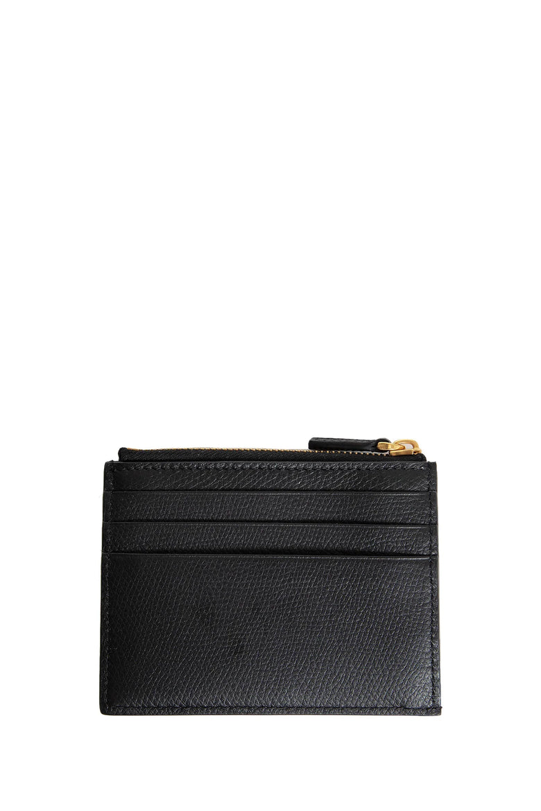 VLogo Signature Grainy Calfskin Wallet - Antonioli.eu