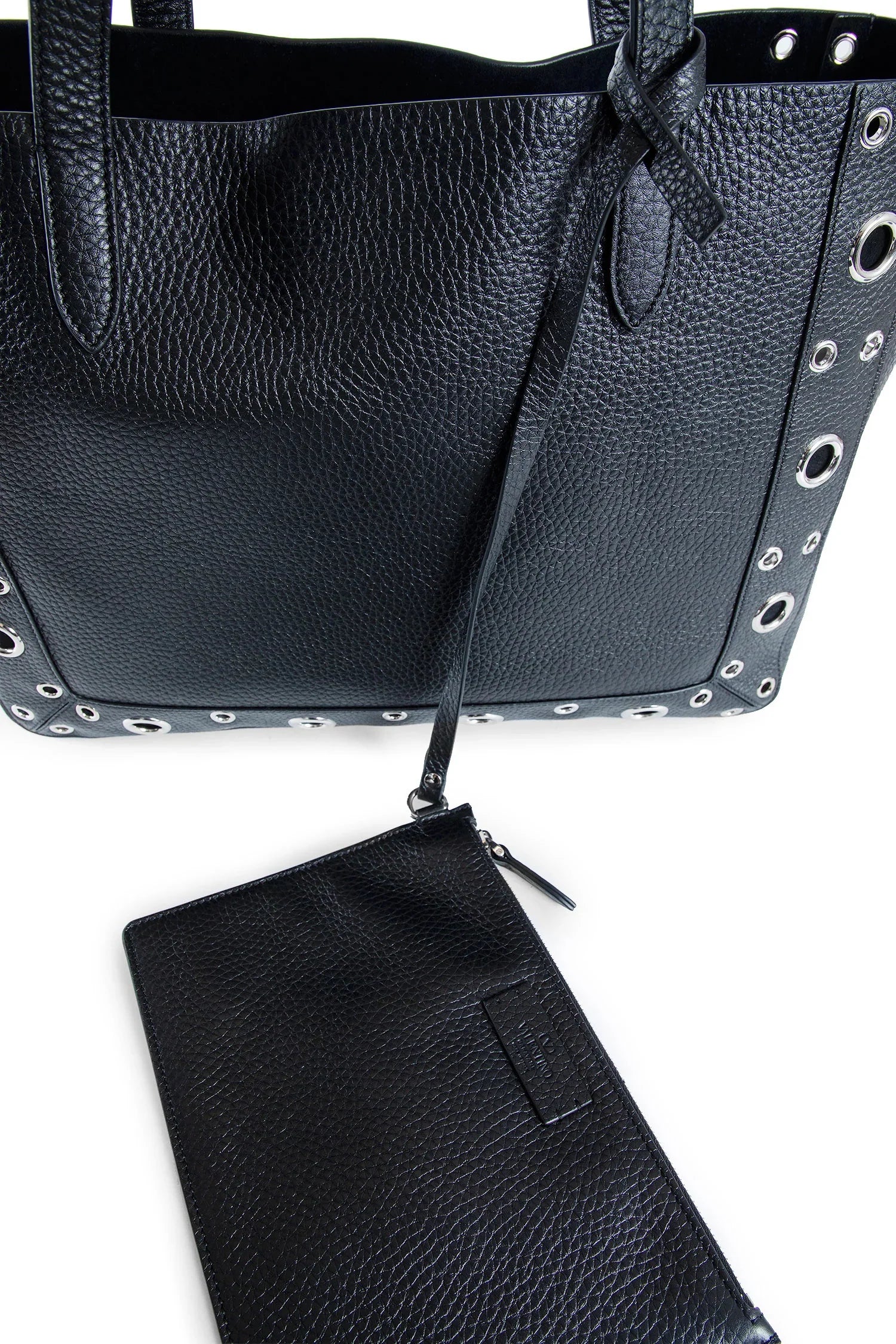 Nellcôte Medium Shopping Bag in grainy Calfskin - Antonioli.eu