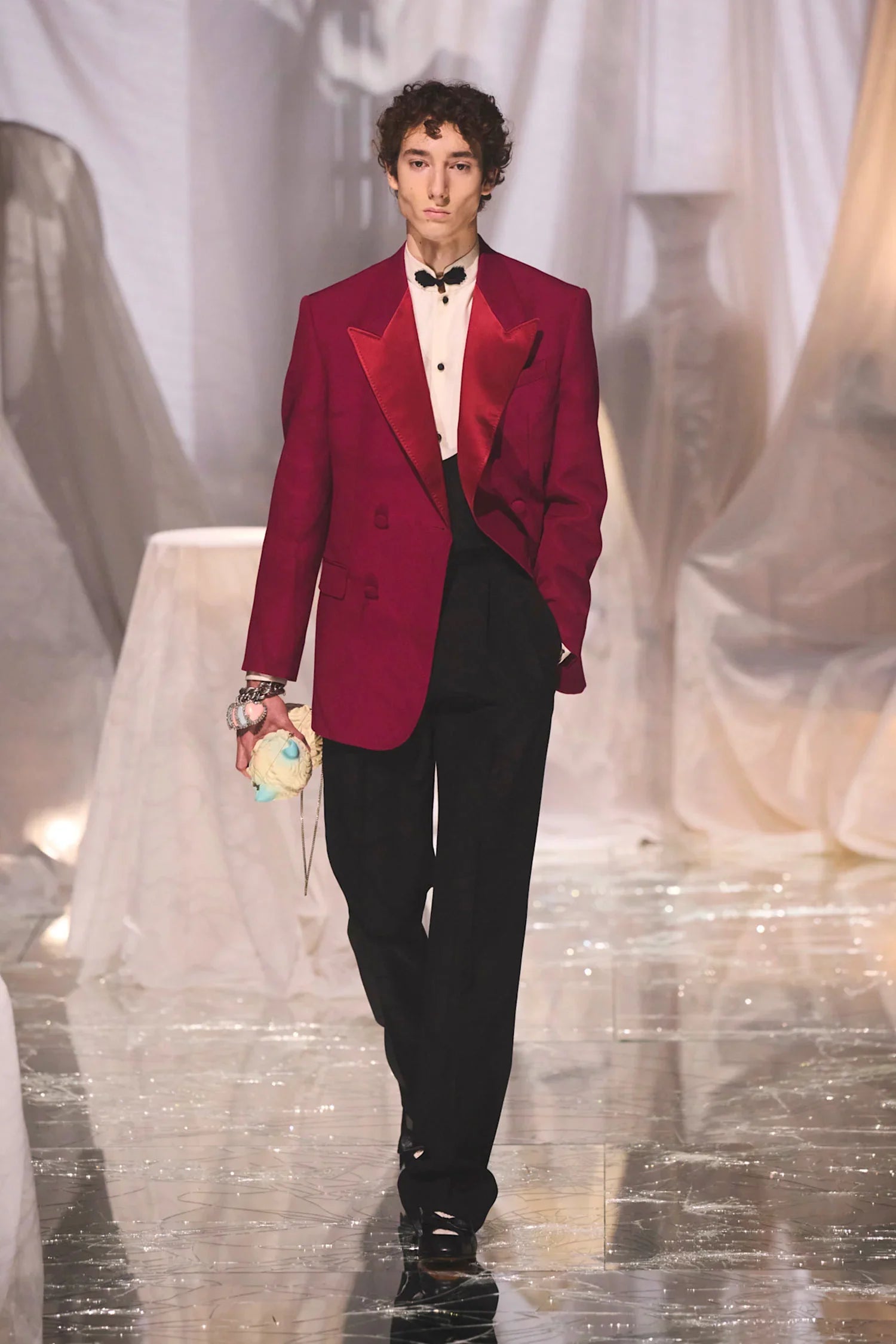 VALENTINO MAN WHITE CLUTCHES & POUCHES - Antonioli.eu