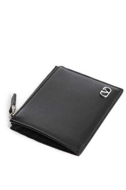 Vlogo signature grained leather card holder - Antonioli.eu