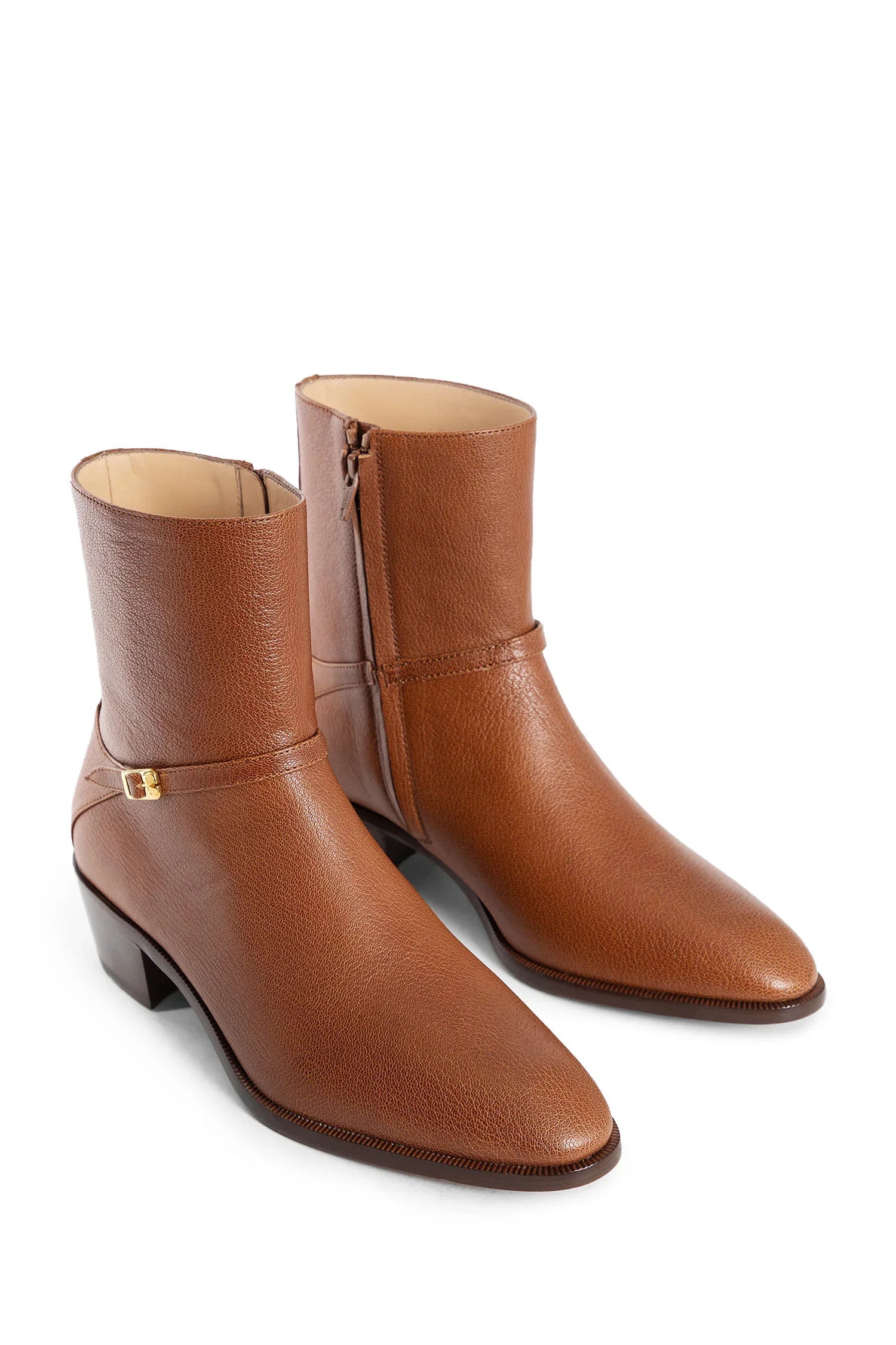 Pat ankle boots in kidskin - Antonioli.eu