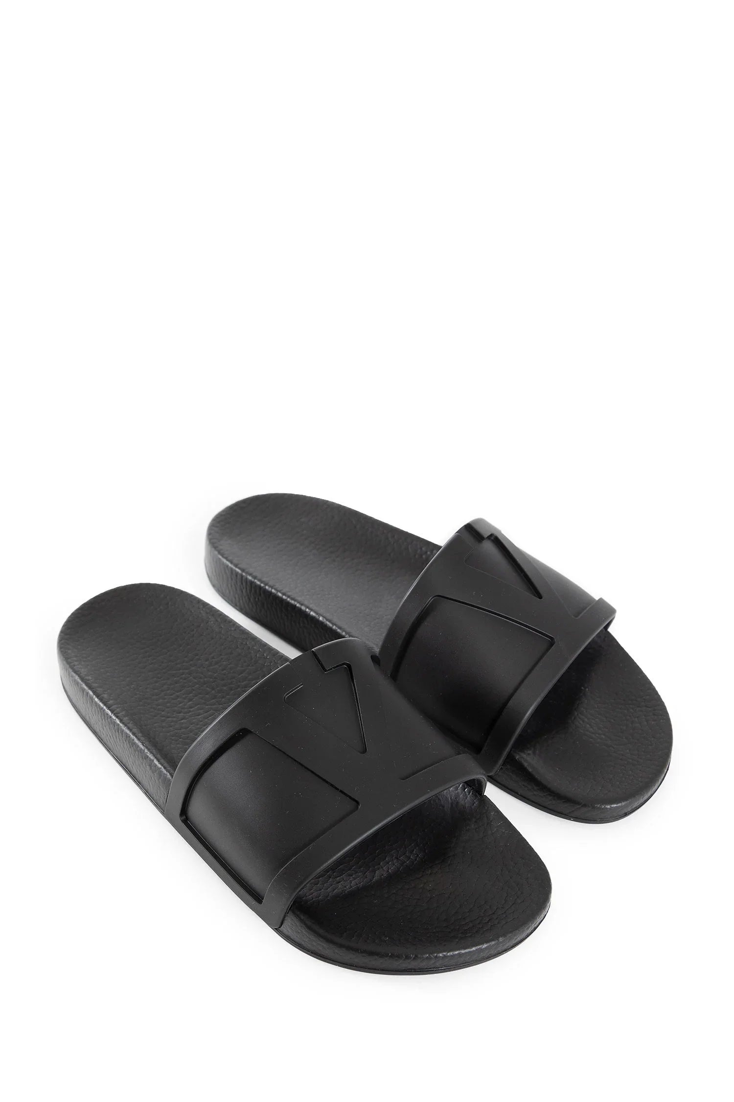 VALENTINO MAN BLACK SANDALS & SLIDES - Antonioli.eu
