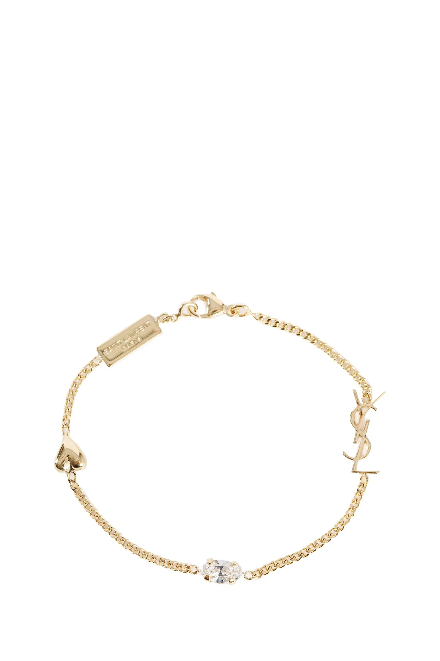 SAINT LAURENT WOMAN GOLD JEWELLERY - Antonioli.eu