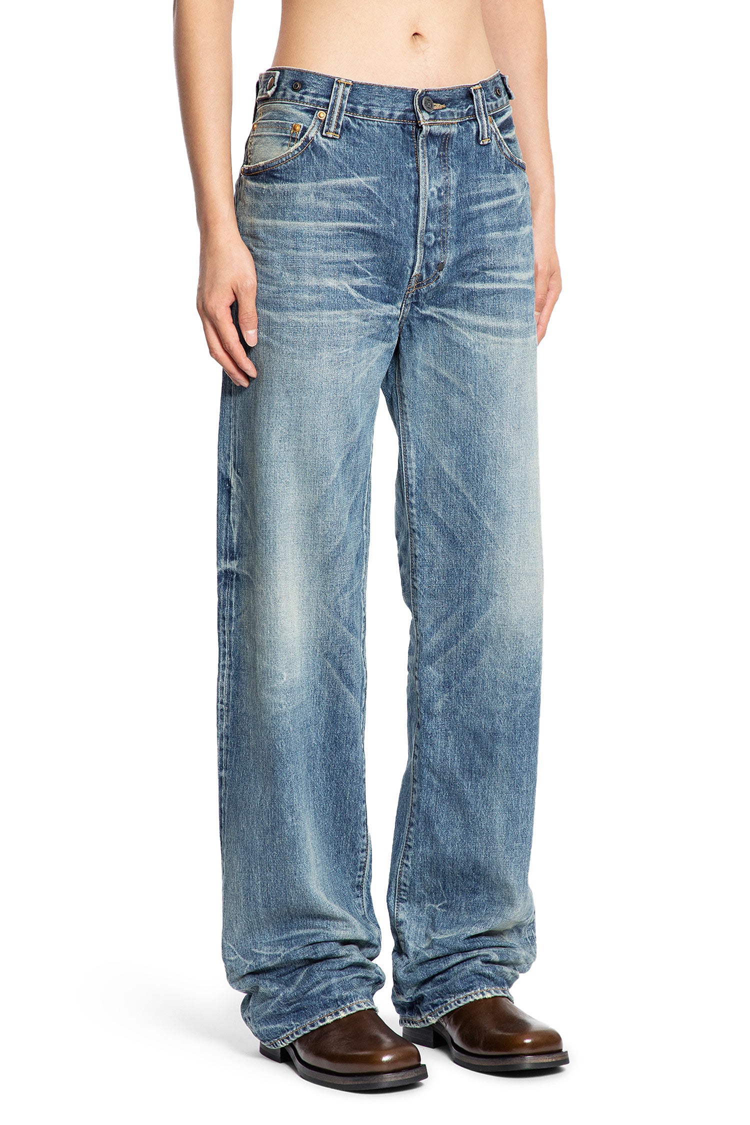 Showa Relaxed Taku Jeans - Antonioli.eu