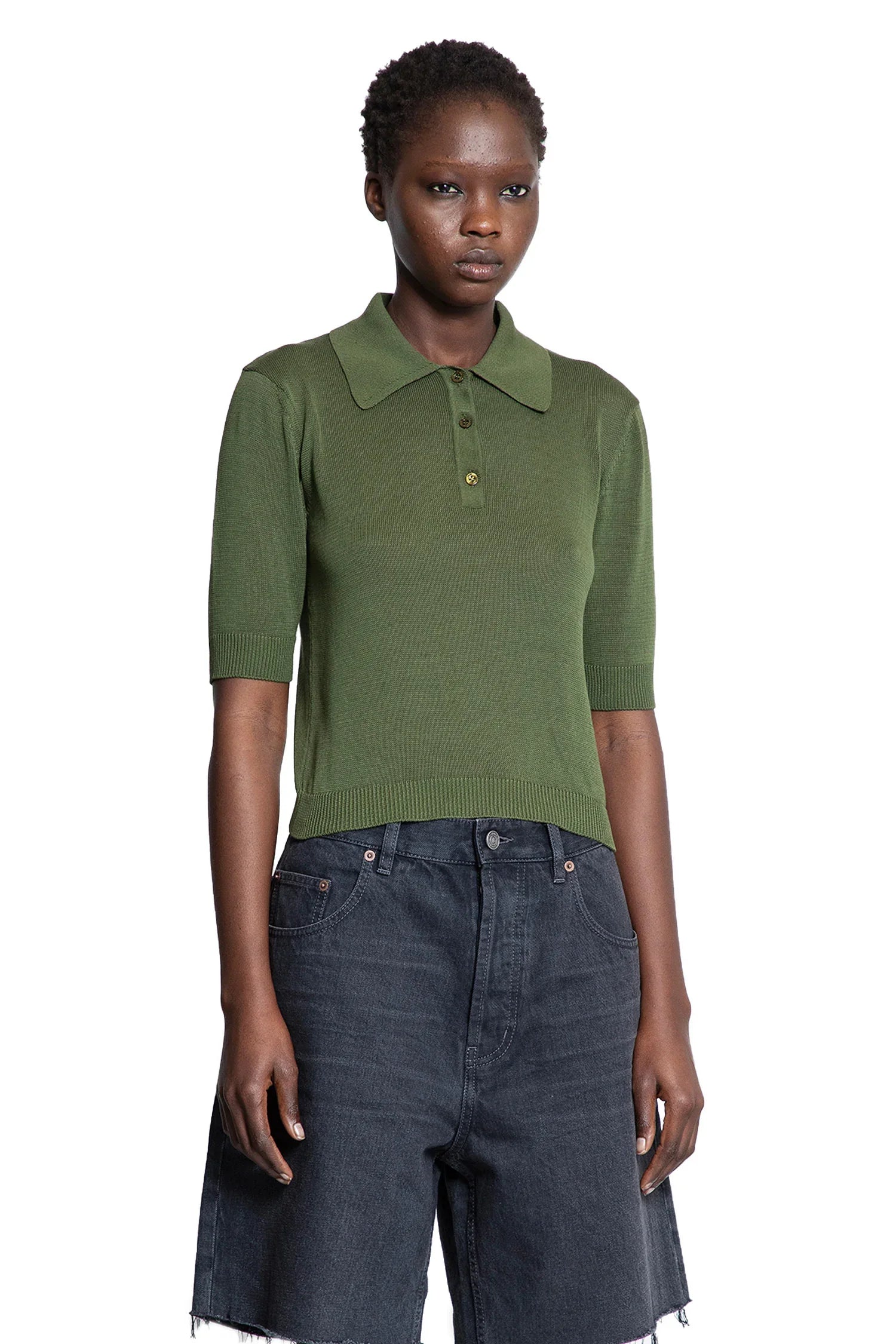 Polo in Cotton Knit - Antonioli.eu