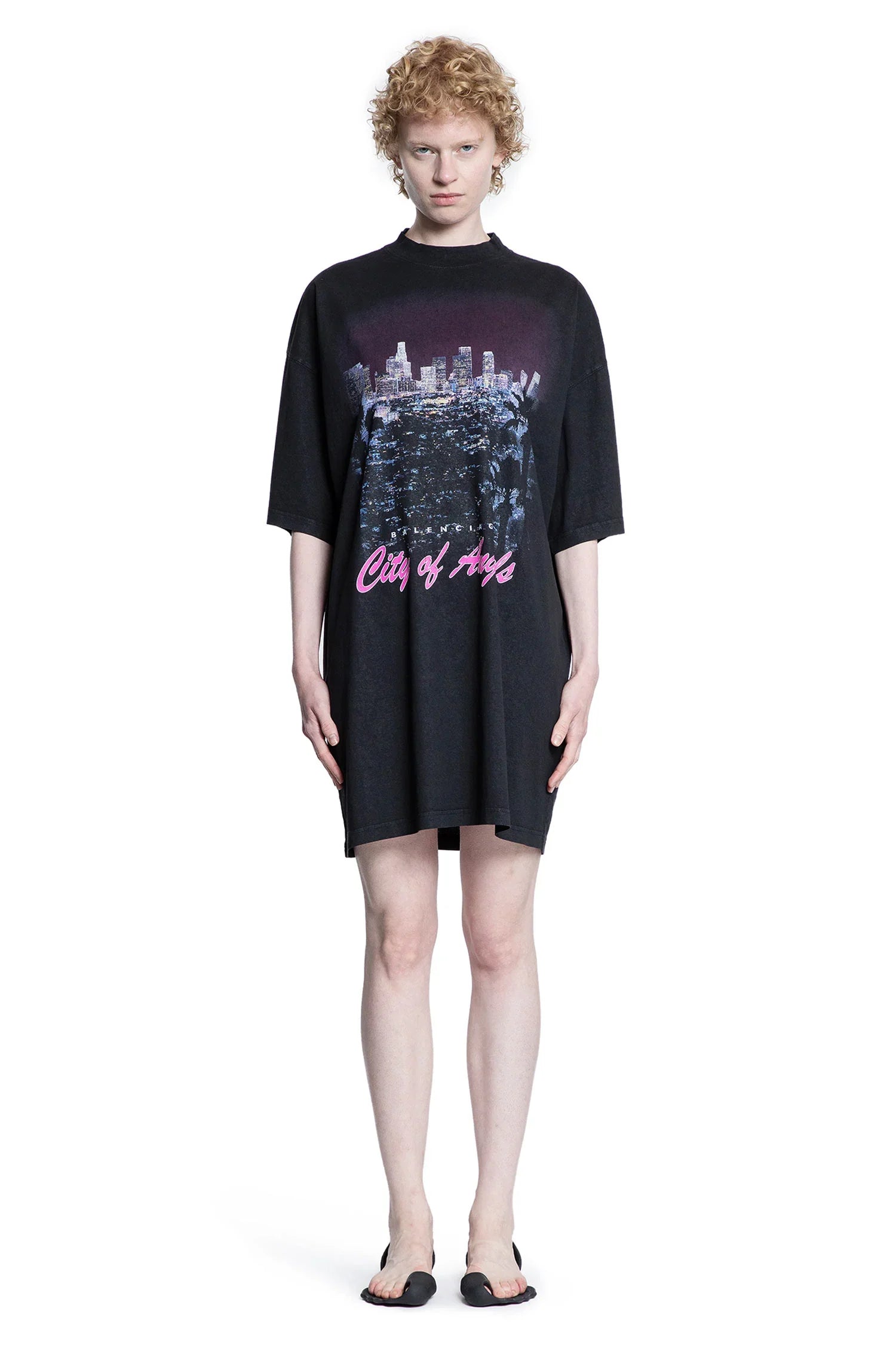 BALENCIAGA WOMAN BLACK DRESSES - Antonioli.eu