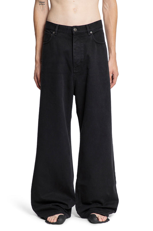Baggy Pants in Soft Italian Denim - Antonioli.eu