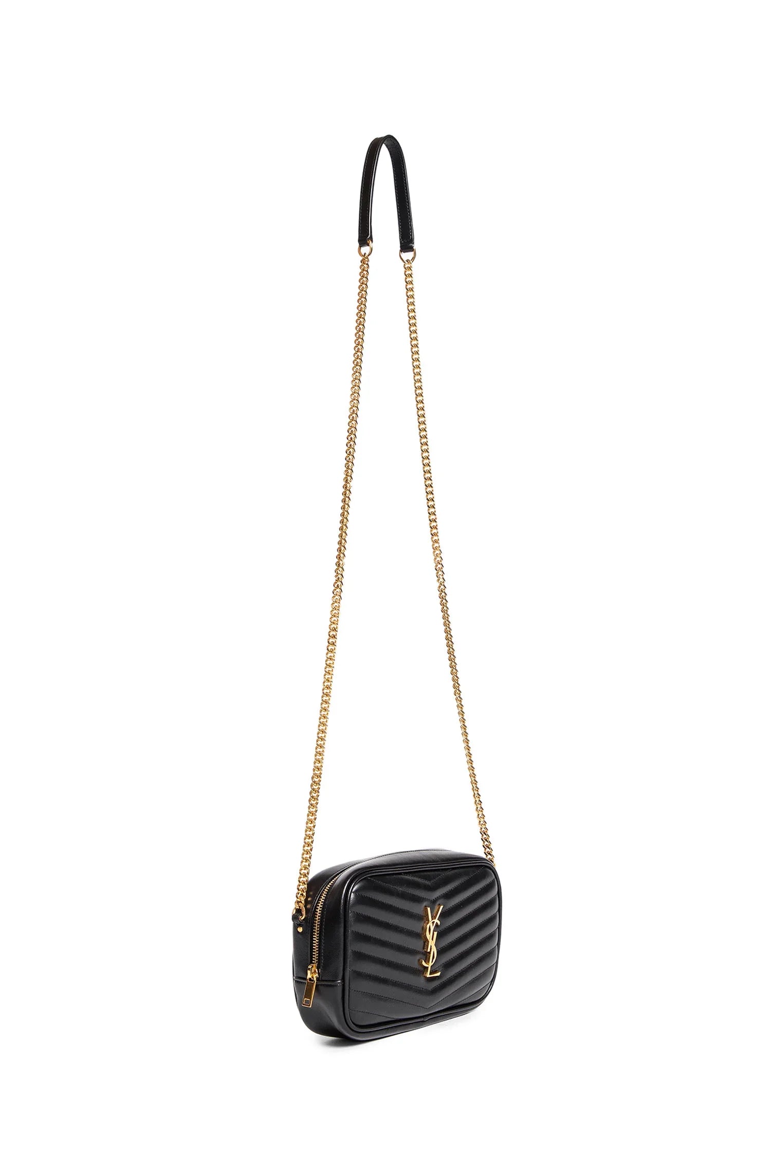 Quilted leather mini Lou crossbody bag - Antonioli.eu